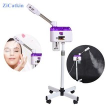 동력분무기 고압분사기 전동분무기 공장 직접 ZiCatkin 핫 콜드 페이셜 기선 전문 기공 딥 클린 스킨 케어 도구 페이스 모이스처 라이저 스프레이 어 스파, US plug+스페인