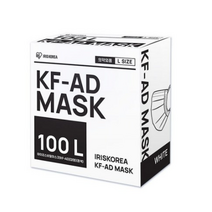 아이리스 비말 마스크 대형 KF-AD, 2개, 100개입