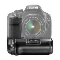 Neewer 캐논용 EOS 550D 600D 650D 700D 카메라 세로그립 배터리 그립 ( 교체 용 BG-E8 ), 캐논용 550D 600D 650D 700D 세로 그립, 1개