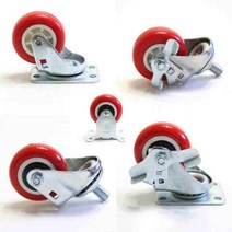 무따운반구바퀴3인치, 3인치브레이크-BK, 1개