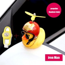 자전거 헬멧 노란색 오리 벨 야광/일반 공기 나사 Dicycle 바람 모터 라이딩 사이클링 조명, [12] mask lights