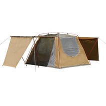 산들로 알루미늄 4도어 양문 타프형 그늘막텐트 SA-OT005, 1개, 4도어양문타프형 그늘막텐트+업라이트폴대추가