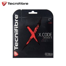 테크니화이버 X-코드 1.30 단품 테니스 스트링, 화이트