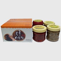 신광상회 광천 토굴 젓갈선물세트 4호 500g-4개 /80년전통 원조1호점