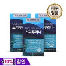 닥터 스피루리나 3개월 120정x3병, 없음