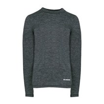 질샌더 [애트니] 여성 플러스 로고 긴팔 티셔츠 J40GC0022 J70021 028 DARK GREY