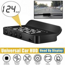 차량 속도계 hud 카플레이 모니터 m3 자동차 헤드 업 디스플레이 온보드 컴퓨터 앞 유리 프로젝터 디지털 전자 자동차 액세서리, 검은색