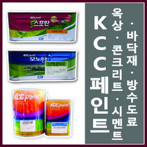 KCC페인트 스포탄 하도 1액형 중도 상도 우레탄 옥상방수 4L, 모노탄중도 녹색, 1개