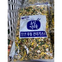 우동 건더기 스프 업소용 농심 맛있는 냉동면 500g, 1개