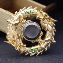 스피너 드래곤 메탈 피젯 징크 합금 자이로 로터리 edc hand spinner for autism and adhd focus fingertip decompression toy, 금