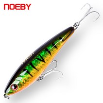 NOEBY Pencil Lures Sinking Hard Baits 95mm 25g Lifelike Artificial Fake Fishing Tackle NBL9068, 004
