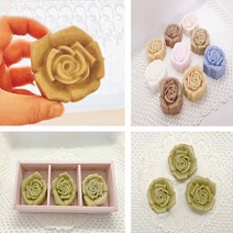 에코비누비 어성초 비누 만들기 키트(대용량5개)모유 비누 만들기/수제 비누 DIY 패키지, 건성용