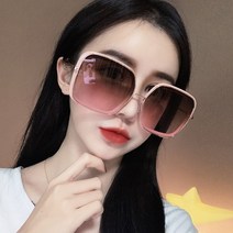Sorfil 큰 테두리 얼굴 맞춤 커버 핑크 선글라스 여자 둥근 얼굴 기질 패션 선글라스 트렌디 안경남