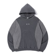 크리틱 INCISION PIGMENT 후드티 CHARCOAL