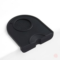 바리스타 실리콘 탬핑매트 14X12.5CM 블랙 탬퍼매트 템퍼받침대 탬핑매트