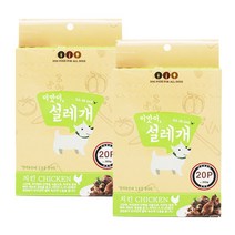 펫더맨 짜먹는 강아지간식 설레개 15g, 치킨맛, 40개입