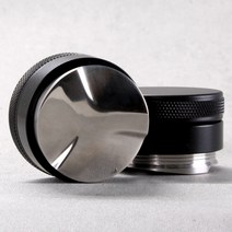 듀얼 핸들리스 마카롱 템퍼 58mm 디스트리뷰터 드롱기 레벨링툴 탬퍼, 커빙 덴테이션핸들리스탬퍼