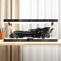 레고 배트모빌 아크릴 디스플레이 케이스 조명 LED 발광 장식장 배트맨 카 76139 진열장 전시대, [3mm] 65x28x19cm개