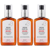 라입 R3 아르간 헤어오일 러블리, 100ml, 3개