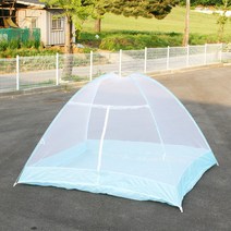 야외 실내 겸용 원터치 모기장 텐트