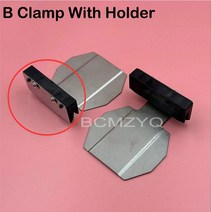 부품 잉크젯 프린터 용지 압력 클램프 클립 HP 라텍스 375 335 360 370 310 미디어 시트 거치대 어댑터 프레스 도구 2 개, [02] B with holder