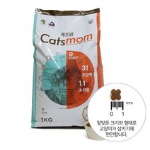캐츠맘 전연령 고양이사료 캣츠맘 구내건강, 1kg, 1개