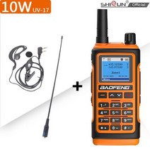 Baofeng-UV17 워키 토키 NOAA 날씨 채널 양방향 라디오 LCD 스캔 USB C 충전기 방수 VHF/UHF 999CH FM 라디오 UV 16, CHINA_-771-H