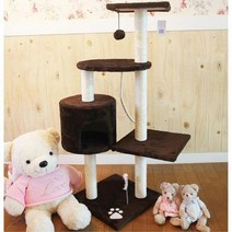 캣폴타워 고양이 놀이기구 캣타워하우스 코너형 냥이, 1개
