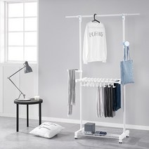 [왕자행거] 왕자 네오스페이스(미러클2단 바지걸이), 상세 설명 참조