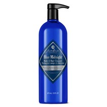 [해외정품] Jack Black Blue Midnight Body Hair Cleanser, NO_COLOR_10 oz