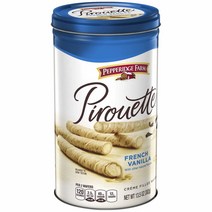 Pepperidge Farm 페퍼리지팜 피루엣 프랑스 바닐라 쿠키 382g, 1개