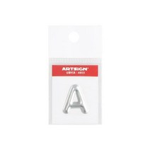 이니셜스티커 은색 4803 이니셜스티커 세로20, 단품