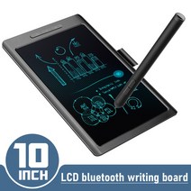 드로잉 패드 액정 타블렛 전자 노트 10 inch bluetooth usb lcd digital anime drawing online mac 용 android용 디지털 펜 쓰기, 협력사, 검은 색
