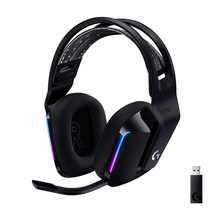 로지텍 무선 RGB 게이밍 헤드셋 헤드폰 G733