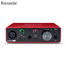 Focusrite Scarlett Solo 3rd [USB 오디오 인터페이스]