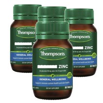 호주 톰슨 Thompsons Zinc 아연 80정, 4팩