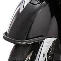 현카 베스파 프론트 휀다 팬더 가드 랙 브래킷 범퍼 프레임 악세사리용품, (01)블랙