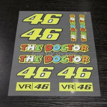이탈리아 AGV 다이 컷 헬멧 스티커 UV 부족 데칼 바이크 오토바이 레이싱 방수, 08 파란