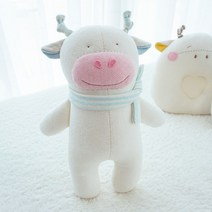 오가닉 카우 애착인형만들기 임산부 태교바느질DIY (색상선택), 옐로우 카우애착인형