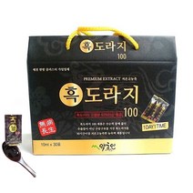 진한 흑 도라지청 스틱 진액 [9증구포], 1세트 X [10gX30포]