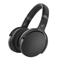 Sennheiser Consumer Audio SENNHEISER 블루투스 5.0 무선 접이식 액티브 노이즈 헤드폰 30시간 USB-C 고속 충전 가상 보조 버튼 블랙 (HD 45, Black_Original