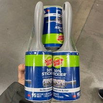 코스트코 테이프 클리너 돌돌이 3M 스카치브라이트 린트롤러 5롤, 1개