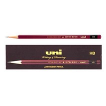 유니 연필 12자루/UNI/미쓰비시 연필/미술용/제도용, 유니연필(5B/12자루)