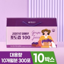 일등네이처 고집으로 담아낸 포도즙 포도주스, 300포(10개월 분)