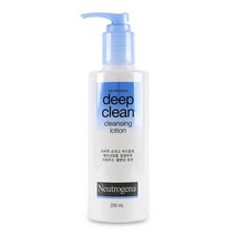 뉴트로지나 얼굴클렌징 딥 클린 클렌징 로션 200ml -, 본품