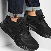 아디다스 남성 발볼넓은 러닝화 올블랙 트레이닝화 초경량 쿠셔닝 운동화