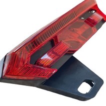 킥보드 electric bicycle brake전자 자전거 12V 테일 리어 라이트 LED 브레이크 램프 방향 지시등 전기 야, 한개옵션0, 한개옵션1