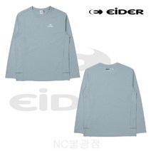 아이더 [매장정품] 자외선 차단효과가 뛰어난 남성 (캠벨) 봄 라운드 티셔츠 [DMP22213/C/Grey(C3)][NC불광]