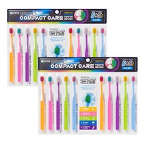 [부광약품] 안티프라그 콤팩트케어 칫솔 10P x 2개