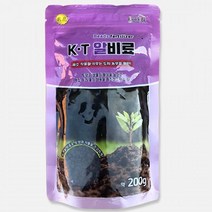 kt 알비료 200g 원예 화분 식물 알송이 퇴비 웃거름 부산물 알비료 유박 식물영양제 비료 고형비료 고형유박 원예비료
